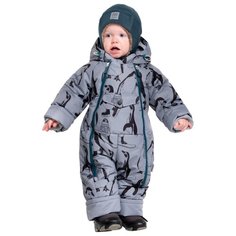 Комбинезон BOOM! размер 86, серый