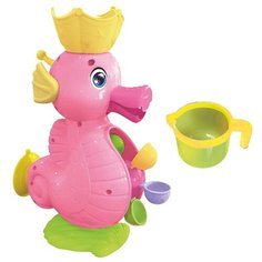 Игрушка для ванной Биплант Морской конек розовый