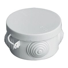 Распределительная коробка TDM ЕLECTRIC SQ1401-0501 наружный монтаж 65x65 мм серый