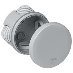 Распределительная коробка Schneider Electric IMT35093 наружный монтаж 65x65 мм серый RAL 7035