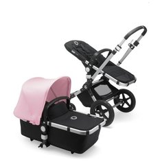 Универсальная коляска Bugaboo Cameleon3 Plus (2 в 1) alu/black/soft pink, цвет шасси: серебристый