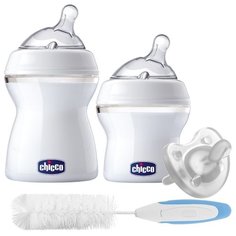 Chicco Набор для новорожденного Natural Feeling (4 предмета), бесцветный