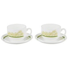 Luminarc Чайный набор Orbea 220 мл 4 предмета