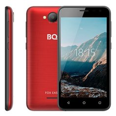 Смартфон BQ 4501G Fox Easy красное вино