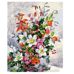 Molly Картина по номерам "А за окном уже зима" 40х50 см (KH0199)