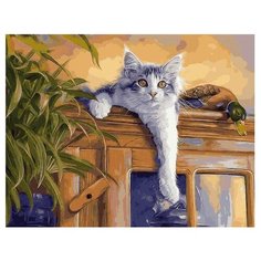 Molly Картина по номерам "Маленький охотник" 40х50 см (KH0138)