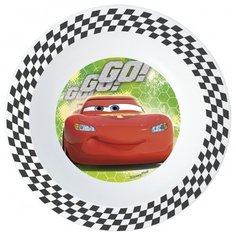 Stor Миска Тачки Грани гонок 16.5 см бело-черно-красный