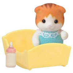 Игровой набор Sylvanian Families Малыш Рыженький котенок 5291