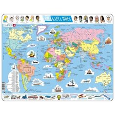 Рамка-вкладыш Larsen Земля (K1), 107 дет.