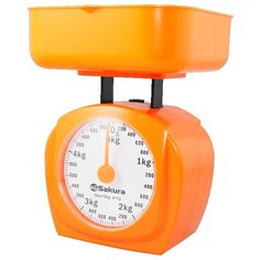 Кухонные весы Sakura SA-6017 оранжевый