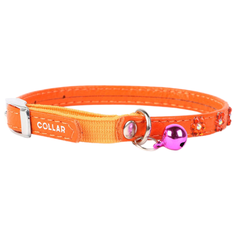 Ошейник COLLAR Glamour (3255) оранжевый