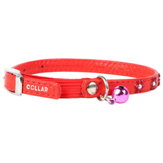 Ошейник COLLAR Glamour (3255) красный