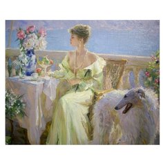 Molly Картина по номерам "Воплощение женственности " 40х50 см (KH0197)