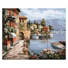 Molly Картина по номерам "Каменная набережная" 40х50 см (KH0075/1)