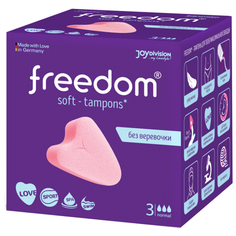 Joydivision тампоны Freedom normal 3 шт.