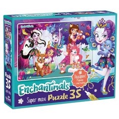 Пазл Origami Enchantimals Любимые герои (03561), 35 дет.