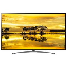 Телевизор NanoCell LG 86SM9000 86" (2019) алюминий/черный