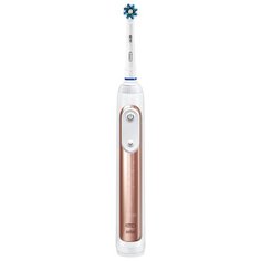 Электрическая зубная щетка Oral-B Genius 9000, розовое золото