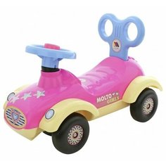 Каталка-толокар Molto Сабрина №2 (9219) розовый