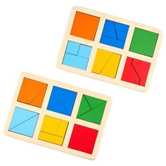 Головоломка Raduga Kids Сложи квадрат уровень 1 (RK1130)