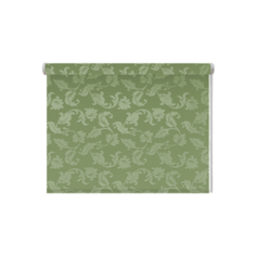 Рулонная штора DDA Вояж (зеленый), 37х170 см