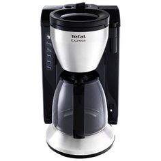 Кофеварка Tefal CM390811 Express черный/серебристый