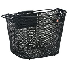 Передняя корзина на велосипед Schwinn Wired Basket быстросъёмная черный