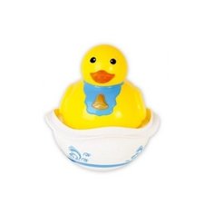 Неваляшка S+S Toys Бамбини Утка (100744237) желтый