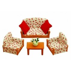 Игровой набор Sylvanian Families Мягкая мебель для гостиной 2922/4464