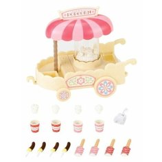 Игровой набор Sylvanian Families Тележка с попкорном 2809/4610