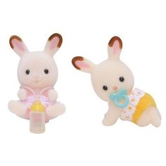Игровой набор Sylvanian Families Шоколадные кролики-двойняшки 3217/5080