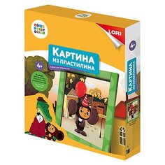 Пластилин LORI Картина из пластилина СОЮЗМУЛЬТФИЛЬМ Чебурашка (Пкф-008)