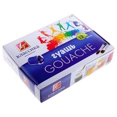 Луч Гуашь Классика 12 цветов х 20 мл (19С 1277-08)