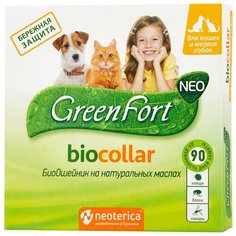 GreenFort ошейник от блох и клещей Neo BioCollar для собак и кошек, 40 см