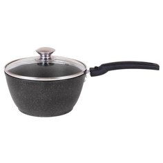 Ковш Kukmara Мраморная кмт17а 1,5 л, темный мрамор