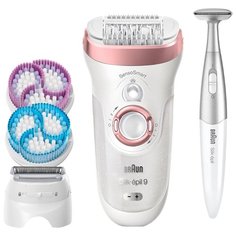 Эпилятор Braun 9-980 Silk-epil 9 SkinSpa SensoSmart белый/розовое золото