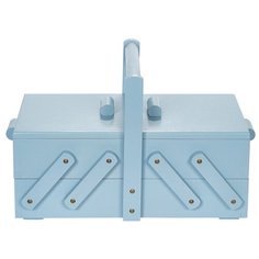 Шкатулка Prym для рукоделия 36х19х22 см светло-синий