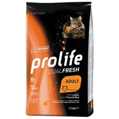 Корм для кошек Prolife с ягненком, с форелью и с рисом 400 г
