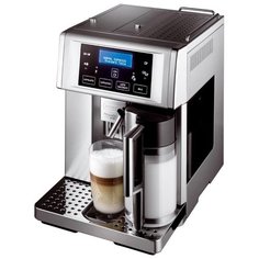 Кофемашина DeLonghi PrimaDonna Avant ESAM 6704 серебристый