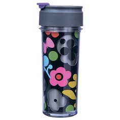 Термокружка French Bull HP-RD-S40F Multicrush (0,4 л) черный/розовый