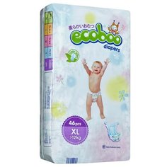 ECOBOO подгузники XL (12+ кг) 46 шт.