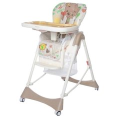 Стульчик для кормления Baby Care Love Bear brown 18