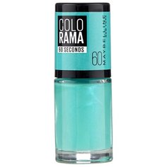 Лак Maybelline Colorama 60 Seconds, 7 мл, оттенок 60 свежая мята