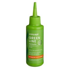 Concept Green Line Лосьон-активатор роста волос для волос и кожи головы, 100 мл