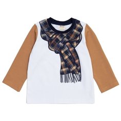 Лонгслив ЁМАЁ размер 62, белый