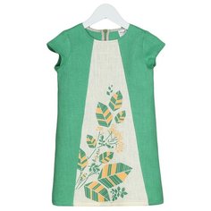 Платье ЁМАЁ размер 92, травяной