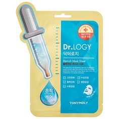 TONY MOLY тканевая маска Dr. Logy Blemish, 23 г