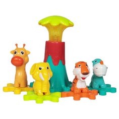 Интерактивная развивающая игрушка Baby Care Зоопарк (BC1004) разноцветный