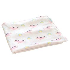 Многоразовые пеленки TinyTwinkle хлопок 120х120 Единорог