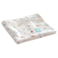 Многоразовые пеленки TinyTwinkle хлопок 120х120 Зверушки